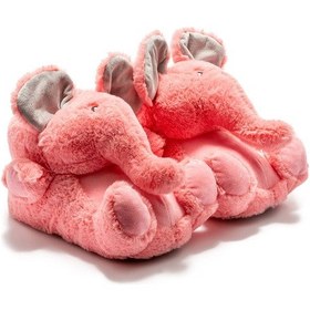 Resim Twigy Elephant-2 Kadın Hayvanlı Panduf Pembe 36/41 AA0638 Pembe 