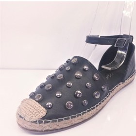 Resim Bagsshoes Louıse Cardy 30075 Kadın Jüt Taban Hakiki Deri Zımbalı Espadril 