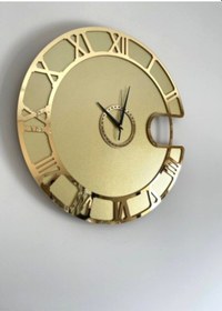 Resim Bymelekoğlu Gold Saat, Roma Rakamlı Saat Altın 