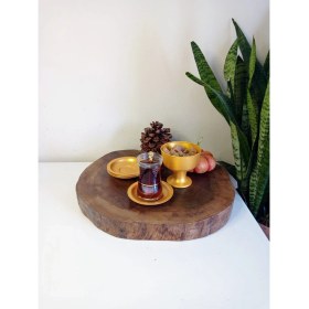 Resim Art By Aslı Altın Rengi Ayaklı Şeker Kasesi 