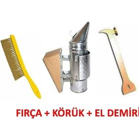 Resim Arıcı El Aletleri Seti Körük Fırça El Demiri 