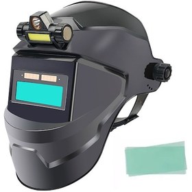 Resim Lemestar Otomatik Gölge Ayarlı Güneş Enerjili Kaynak Maskesi - Geniş Görüş Alanlı, Dayanıklı Ve Güvenli Kaynak Kaskı 9-13 Gölge 