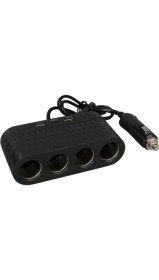 Resim Zenvia Araçlar Için 4’lü Çakmak Çoklayıcı Type C USB ve Koruma Sistemli 