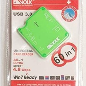 Resim volk Usb 3.0 Renkli Kart Okuyucu G-C3304 