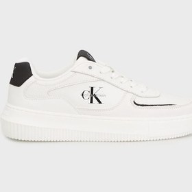 Resim Calvin Klein Bayan Ayakkabı Yw0yw02001 01w Beyaz-siyah Beyaz-siyah 