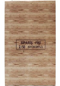 Resim Dilman Sipariş Fişi 2X50 3 Nüsha Otokopili N11.5256 