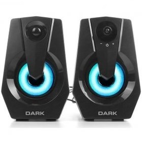 Resim Dark 1+1 Multimedia USB Speaker Hoparlör 