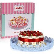 Resim Metal Cupcake Standı Mavi Kek Standı N11.16086 