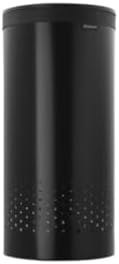 Resim Brabantia Matt Black Plastik Kapaklı Çamaşır Sepeti 35 L A Tek Ebat Zitbra_242342 
