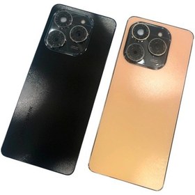 Resim Tecno Spark 20 Pro Kj6 Kasa Arka Kapak Pil Kapağı Siyah 