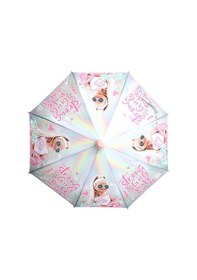 Resim Barbie Strong Girl Pvc Koruma Kılıflı Çocuk Şemsiyesi - 3 - 12 Yaş Arası Çap : 85 Cm 