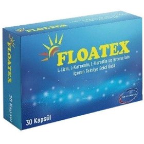 Resim Floatex L-Lizin L-Karnitin ve Bromelain İçeren Takviye Edici Gıda 30 Kapsül 