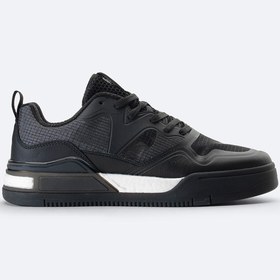 Resim Avva Erkek Siyah Esnek Taban Sneaker Ayakkabı A41y8028 