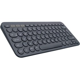 Resim TezMax Casper Via L50 10.1" Uyumlu Kablosuz Bluetooth Pilli Türkçe Q Klavye - Siyah 