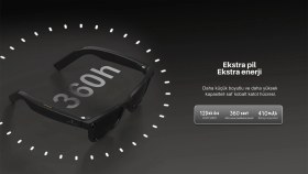 Resim AstraUX AI Akıllı Gözlük 
