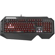 Resim Rampage SLAYER KB-R11 Usb Kablolu Tuş Aydınlatmalı Makrolu Gaming Q Klavye 