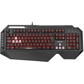 Resim Rampage SLAYER KB-R11 Usb Kablolu Tuş Aydınlatmalı Makrolu Gaming Q Klavye 