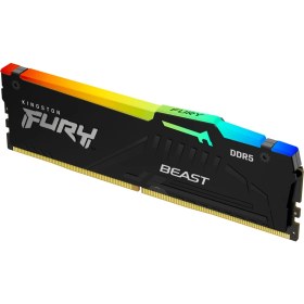 Resim Kingston FURY Beast RGB 16GB DDR5 6000MHz CL40 Performans Rami 