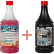 Resim Dtx Kimya Ağır Yağ Sökücü Konsantre (1/5) 1 lt & Epoxi Yer Temizleme Sıvısı 1 lt 