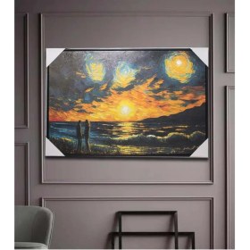 Resim Duvara Asmalı Renkli Yağlı Boya Panosu, Dekoratif ve Şık Tasarım 