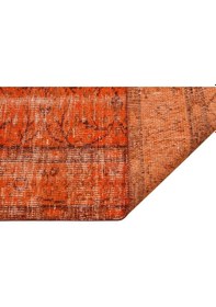 Resim Trendy Vintage Eskitme Patchwork Jüt Kilim Halı - 153x256 Cm 9948 