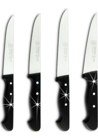 Resim Sürmene Sürbisa 61502 / 011 Mutfak Bıçak Seti 4 Parça Siyah 