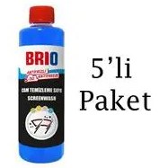 Resim Brio Cam Suyu 250 Ml -50 Derece 5'li Paket 