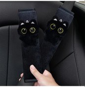 Resim Turcoshop11 Siyah 2 Adet Oto Emniyet Kemeri Omuz Pedı Araç Içi Aksesuar Yetişkin Ve Gençler Için 