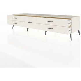 Resim Kronos Tv Ünitesi 5 Çekmeceli 220x59x51 Aytaşı-aytaşı Aytası/aytası - Aytası 