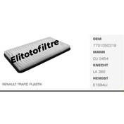 Resim Renault Traffic Polen Filtresi 