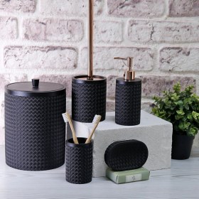Resim Selim Wicker Banyo Set 