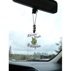 Resim Balkhoon Ablan Star Bebeğim Dikiz Aynası Süsü Araba Süsü Hediyelik Eşya 