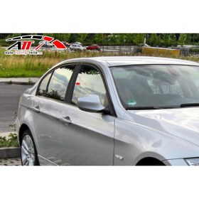 Resim KORAY EXCLUSİVE Bmw 3-seri?es E90 2011-2022 Karbon Kapı Direği Kaplaması Cam Direği Şık Görünüm 6 Parça 