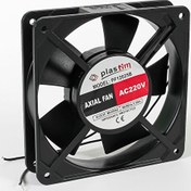 Resim Plastim 220V AC – 120x120x25 MM Bilezikli Aksiyel Fan 