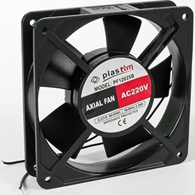 Resim Plastim 220V AC – 120x120x25 MM Bilezikli Aksiyel Fan 