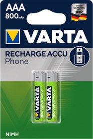 Resim ATAELEKTRONİK Varta 800 Ince Aaa Şarj Edilebilir Pil - Tansiyon Aleti Cihazı Için Aaa Ince Şarzlı Pil 800 