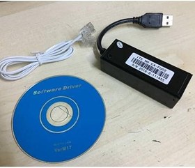 Resim Platoon Usb Fax Modem Usb to Faks Modem 56K V9.2-9.0 CX-FU02 Harici Fax 