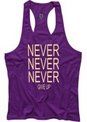 Resim BLUU Nevernever2 Fitness Gym Tank Top Sporcu Atleti 