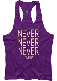 Resim BLUU Nevernever2 Fitness Gym Tank Top Sporcu Atleti 