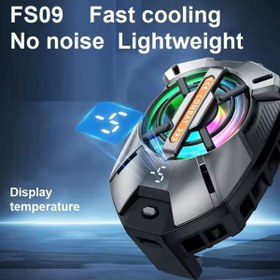 Resim QEM FS09 TELEFON SOĞUTUCU FAN AYARLANABİLİR ARKA KLİPS 3 DİŞLİ SESSİZ Uyumlu 