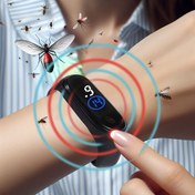 Resim Premium Elektronik Sivrisinek Kovucu Spor Bilezik - Erkekler & Kadınlar için Premium, Şeffaf Ekranlı Elektronik Band. Fiziksel. Açık hava spor saatleri, elektronik bileklikler, seyahat cihazları, ev cihazları, balıkçılık sivrisinek kovucular 