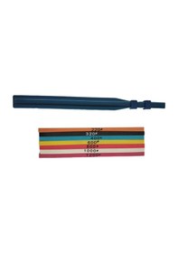 Resim Adet 100x4x1mm Fiber Whetstone Süper Seramik Whetstone Kalıp Parlatma + 1 Adet Fikstür Tutucu 