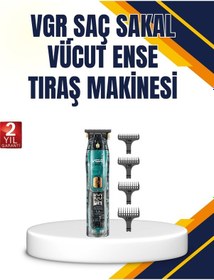 Resim Vgr V-695 Profesyonel Tıraş Makinesi Seramik Bıçaklı Turbo Güçlü Motor 