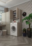 Resim Kenzlife çamaşır makinesi dolabı raisa crd 180*066*60 banyo ofis 