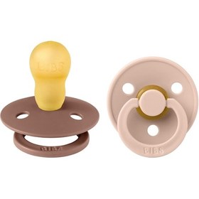 Resim Bibs Colour İkili Kauçuk Emzik- Woodchuck/blush 18+ Ay Gül Kurusu - Açık Pembe 