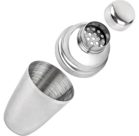 Resim AyrStore Kokteyl Shaker Jigger Mojito Tokmak Bar Kaşığı Kokteyl Tarifleri Seti 