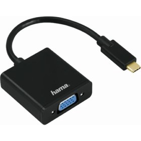 Resim Hama Adaptör USB C Fiş -VGA Soket Full Hd 