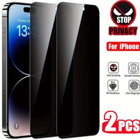 Resim 2 Adet iPhone 11 12 13 14 15 16 Pro Max ve Plus 9H Tam Koruma Camı, Anti-Görsel Gizlilik Ekran Koruyucu - iPhone 11 12 13 14 15 16 Pro Max 14 15 16e için Temperli Cam Film 