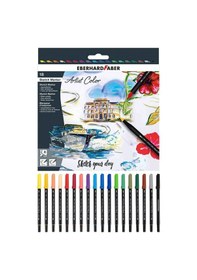 Resim Eberhard Faber Artist Color Eskiz Markörü 18 Renk Set 