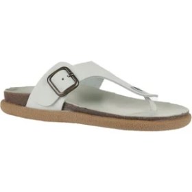 Resim Bueno Shoes Haki Nubuk Kadın Parmak Arası Terlik 01WS11002 01WS11002 